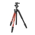 thumbnail image 1 of Trípode Joby RangePod Aluminium Traveller con cabezal esférico rojo, 1 of 8