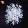 thumbnail image 4 of Linyer 30Pcs White Snowflake DIY Jewelry Making Accessories Tree Adornment Christmas Ornament Holiday Festival Party Decorations, 4 of 6