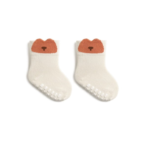 AJZIOJIRO 1 Pairs Baby Toddler Girls Knee High Long Socks Cartoon Cotton Socks for 0-3T Infant Boys Autumn Thigh High Socks