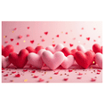 thumbnail image 5 of LUUFILx Romantic Musical Heart Banner Backdrop Decoration for Weddings Parties Valentine's Day Photography Props Event Background Decor Beautiful Design, 5 of 7