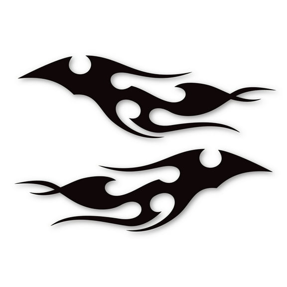 Tribal Flames Triton Design Magnet