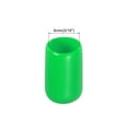 thumbnail image 2 of Uxcell 200Pcs 2mm Rubber End Caps Cover Vinyl Screw Thread Protector Round Wire Shelf Caps Green, Green 8mm 50, 2 of 5