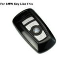 thumbnail image 2 of iJDMTOY Exact Fit Gloss Metallic Red Smart Key Fob Shell Compatible With BMW 1 2 3 4 5 6 7 Series X3, 2 of 5