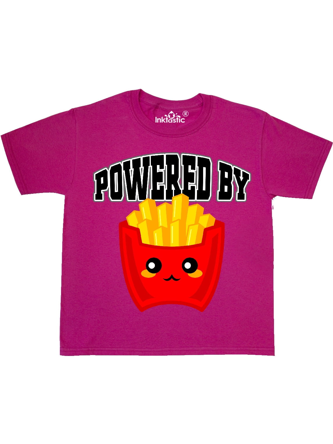 French Fries Powered By Fries Youth TShirt