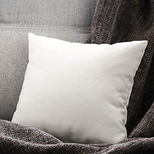 Fixwal 18x18 Inches Outdoor Pillow Inserts, Square Form Couch Sham