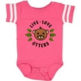 thumbnail image 3 of Inktastic Live Love Otters Boys or Girls Baby Bodysuit, 3 of 5