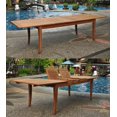 thumbnail image 2 of Grade-A Teak Dining Set: 10 Seater 11 Pc: 122" Atnas Double Extension Rectangle Table And 10 Wave Stacking Arm Chairs Outdoor WholesaleTeak #WMDSWV15, 2 of 4