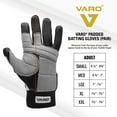 thumbnail image 2 of Varo Adult Baseball Batting Gloves, 2 of 4
