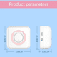 thumbnail image 4 of Impresora Térmica Portátil Malubero Malu2131 Bluetooth Blanco con Rosa, 4 of 4