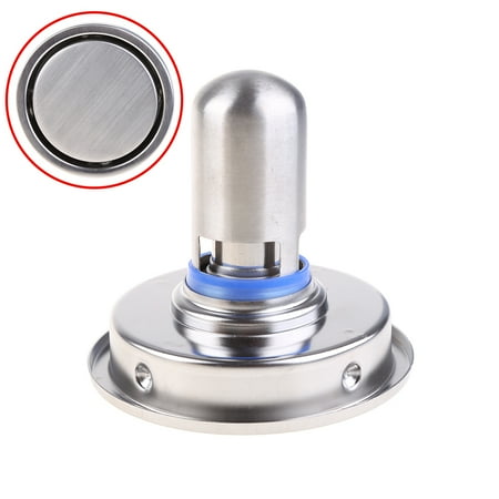 

COBBEKO Stainless Steel Round Invisible Drain Plug Cover Bathroom Shower Floor Strainer Stopper Anti-Odor Sink Water Filter