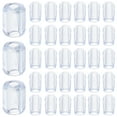 thumbnail image 1 of 80Pcs Sink Grid Protectors Transparent Round Kitchen Sink Wire Protective Rack Feet For Kitchen Use, 1 of 8