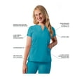 thumbnail image 2 of Adar Addition Scrubs For Women - Notched V-Neck Scrub Top, 2 of 7
