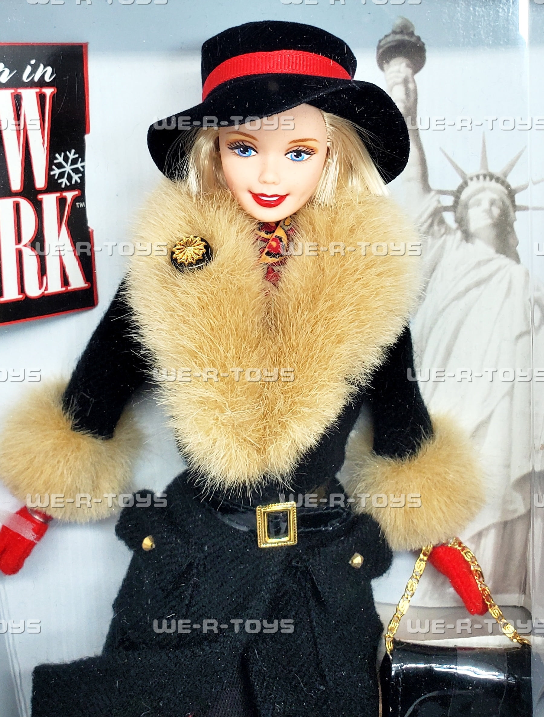 Mattel City Seasons Winter Collection Barbie Doll, 3.2" x 13.7" x 8"