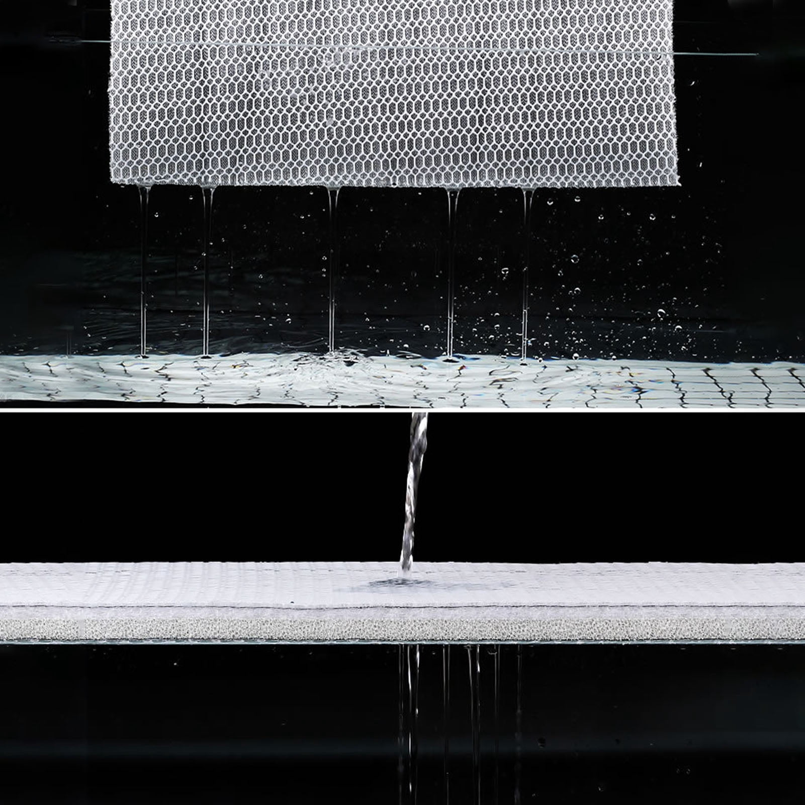 NFTIGB Fish Tank Filter Media Washable Reusable 6-Layer Fish Filter Floss Pad for Aquarium and Outdoor Koi Pond Maintenance, 19.68 x 15.75 Inches (50 x 40 cm), 1 Count
