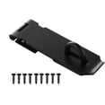 thumbnail image 1 of Loquet de Porte à Loquet de 5 Pouces, Loquet de Porte Extérieur à Loquet de Porte avec Vis, Loquet de Porte en Acier Inoxydable pour Porte, Tiroir, Placard (Noir), 1 of 5