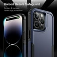 thumbnail image 5 of JETech Case for iPhone 14 Pro 6.1-Inch, Heavy Duty Dual-Layer Rugged Protection, Shockproof Protective Tough Phone Cover with Matte Back (Navy), 5 of 6