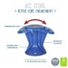 thumbnail image 4 of ECR4Kids Wobble Stool/Chair for Kids, Flexible Seating for School and Home, 4 of 7