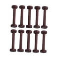 thumbnail image 2 of GUOOL 10 Pieces Wooden Spools Wood Crafts Spools for Embroidery Thread Textile Arts Brown, 2 of 9