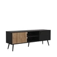 thumbnail image 1 of Mesa Para TV Mirabella Wengue y Miel Virtual Muebles, 1 of 7