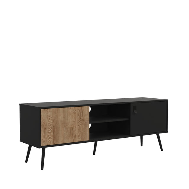 Mesa Para TV Mirabella Wengue y Miel Virtual Muebles