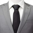 thumbnail image 2 of Black Silk Tie, 2 of 5