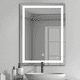thumbnail image 1 of Espejo Rectangular para Pared con Iluminación LED Integrada y Sensor Touch - 52.5 x 37.5 cm / Pulgadas para Tocador y Baño, 1 of 7