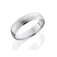 thumbnail image 2 of Alliance de Mariage pour Homme en Or Blanc 10K 6 mm Brossée, Ajustement Confortable, 2 of 2
