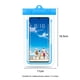 thumbnail image 3 of Bolsa de teléfono de TPU que cuelga la caja impermeable del teléfono para la natación de vacaciones (azul), 3 of 5