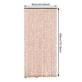 thumbnail image 2 of Wood Beaded Curtain and Bamboo 52 Line Wave Dense Fringe Beaded Door 90 x 200 cm, 2 of 12