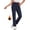 Navy Blue, variant on BALEAF Women's Work Pants Fleece lined Golf Travel Pants Waterproof Stretch Winter Thermal Cold Weather Gear Pockets Casual Gray XL