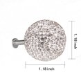 thumbnail image 3 of Amdohai Bling Crystal Ball-shaped Pulls Handle Rhinestone Diamond Handles for Cabinet Drawer Wardrobe, 3 of 8
