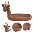 thumbnail image 3 of 1 Pc Creative Storage Basket Fruit Holder Food Basket For Home Use (light Brown), 3 of 3