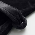 thumbnail image 4 of FAHXNVB Mens Fleece Robe Winter Warm Soft Plush Long Robe for Men Solid Color Fluffy Bathrobe with Belt and 2 Pockets, 4 of 7
