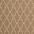 thumbnail image 3 of SAFAVIEH Courtyard Jasper Geometric Bordered Indoor/Outdoor Area Rug, 2' x 3'7", Dark Beige/Beige, 3 of 4
