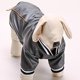thumbnail image 3 of Apuakthei Abrigo de cuero para perros Ropa para mascotas Chaqueta de cuero coa de felpa, 3 of 5