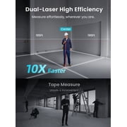 أداة قياس الليزر المزدوجة MILESEEY DP20 Pro