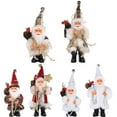 thumbnail image 2 of Christmas Santa Figurines Christmas Santa Claus Doll Toy Christmas Decorations for Home Christmas Tree Decorations Xmas, 2 of 6