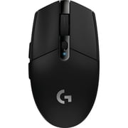 Logitech G305 - Mouse - optical - 6 buttons - wireless - LIGHTSPEED - USB wireless receiver - black