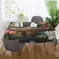 thumbnail image 6 of YAZAOO Square Tablecloth Colorful Birds Pattern Pattern Tableclothes, 6 of 9