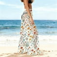 thumbnail image 7 of SDNall Beach Pants for Women, Chiffon Lightweight Sun Protection Cover Up with Wide Leg Bohemian Print, Vacation and Daily Wear, 7 of 7