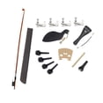 thumbnail image 1 of Runquan Kit d'Accessoires pour Violon, Tuner Fin, Accessoire de Remplacement pour Instruments de Musique, Repose-Tête pour Spectacle en Direct, 1 of 8