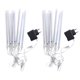 thumbnail image 1 of EeaseMX 2 luces LED de tubo de lluvia de meteoritos de 20 cm con cadena de luces brillantes y enchufe europeo., 1 of 7