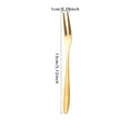 thumbnail image 3 of HBFAGFB Stainless Steel Fruit Fork Kitchen Supplies Suitable for Party Wedding Restaurant Silver, 3 of 7