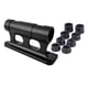 thumbnail image 3 of Soporte de horquilla delantera para bicicleta con clip fijo, portaequipajes de techo para coche, soporte universal para horquilla negro, 3 of 9