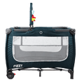 thumbnail image 2 of Fizzy Baby Full Size Foldable Crib w 3 adjustable Position, Mint, 2 of 3