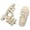 Beige, variant on REDARER Girls' Sandals Summer Rhinestone Roman Sandals Soft Sole Fashionable Princess Shoes,Size 8-9 Years