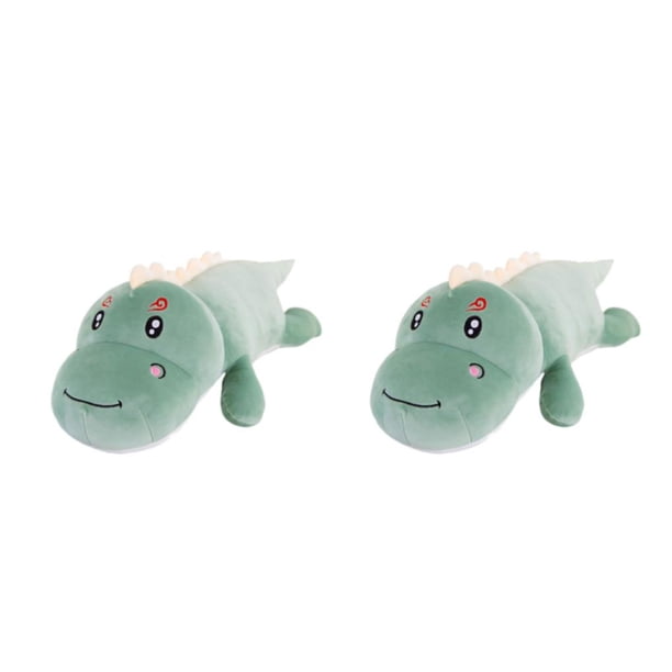 Vogacara Almohada de dinosaurio Juguete de peluche Muñeco de peluche Sofá Novia multicolor Oficina Accesorios para el hogar Abrazo Dormir Rosa Type5 NO5
