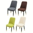thumbnail image 4 of Housse de Chaise de Salle à Manger Épaissie avec Dossier Courbé, Housse en Forme Spéciale, 4 of 6
