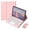 Pink, variant on MATN Keyboard with Touchpad Compatible with iPad Pro 13-inch (M4) 2024, Smart Keyboard Folio Cover with Pencil Holder, Multi-Touch Trackpad, Detachable Keyboard Mouse iPad Pro13 inch (2024)