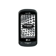 LG Rumor Reflex - 3G smartphone - microSD slot - LCD display - 3" - 400 x 240 pixels - rear camera 2 MP - Sprint Nextel - titan gray